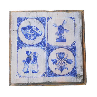 Dutch Mood wd tile old dutch delft 4 tile out